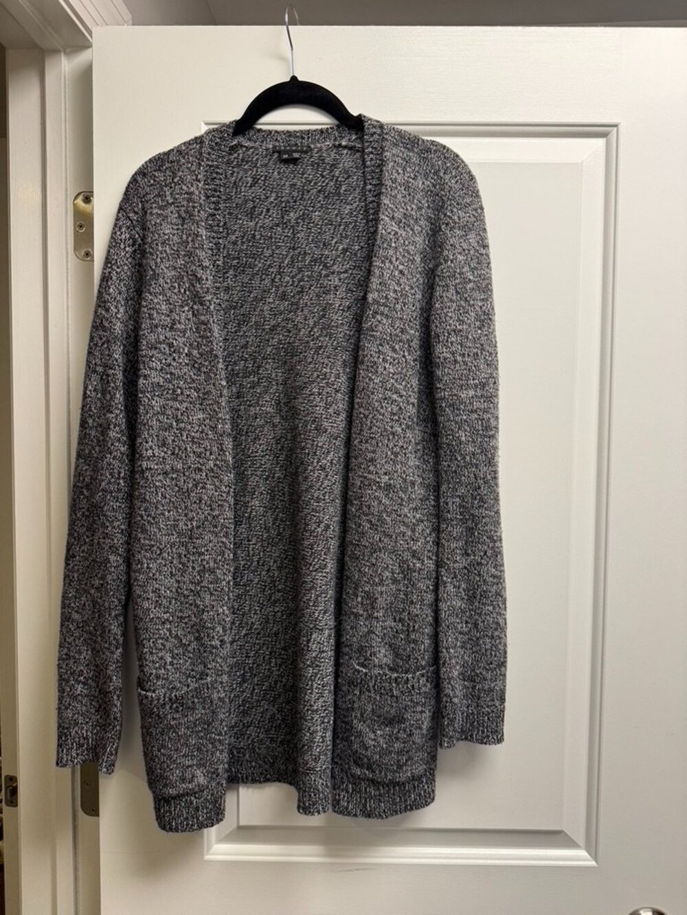 Theory Wool Black/White Cardigan